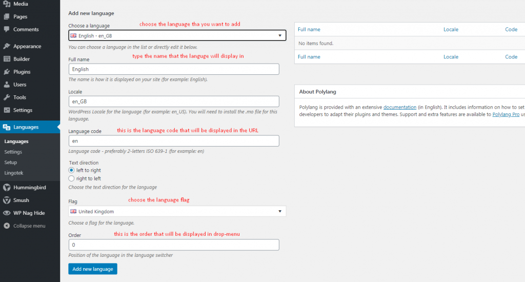 multi-language website with beaver builder and polylang